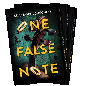 one false note book cover
